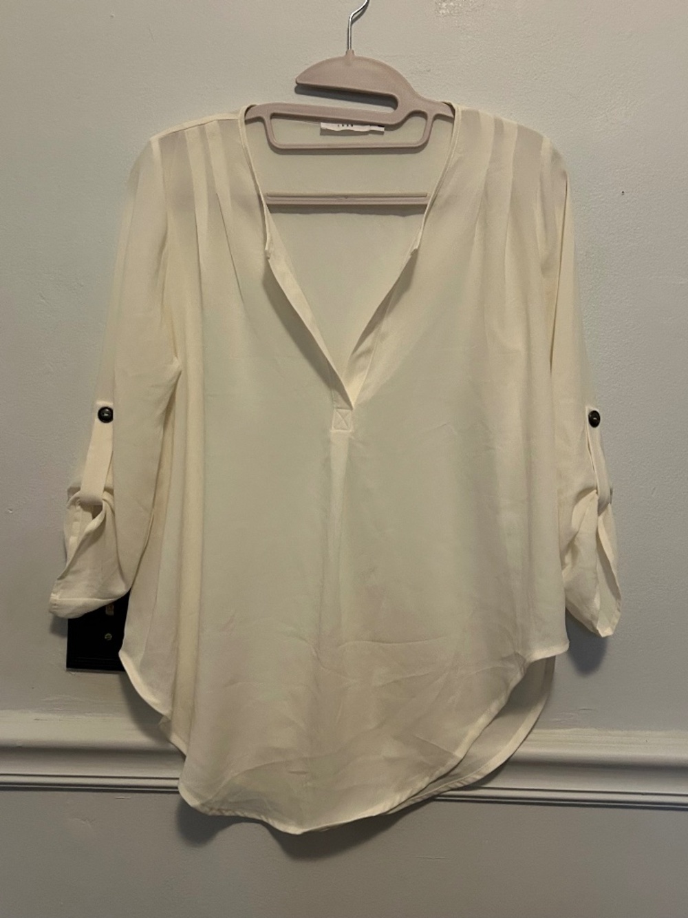 Lush Off-White Blouse - Size XS